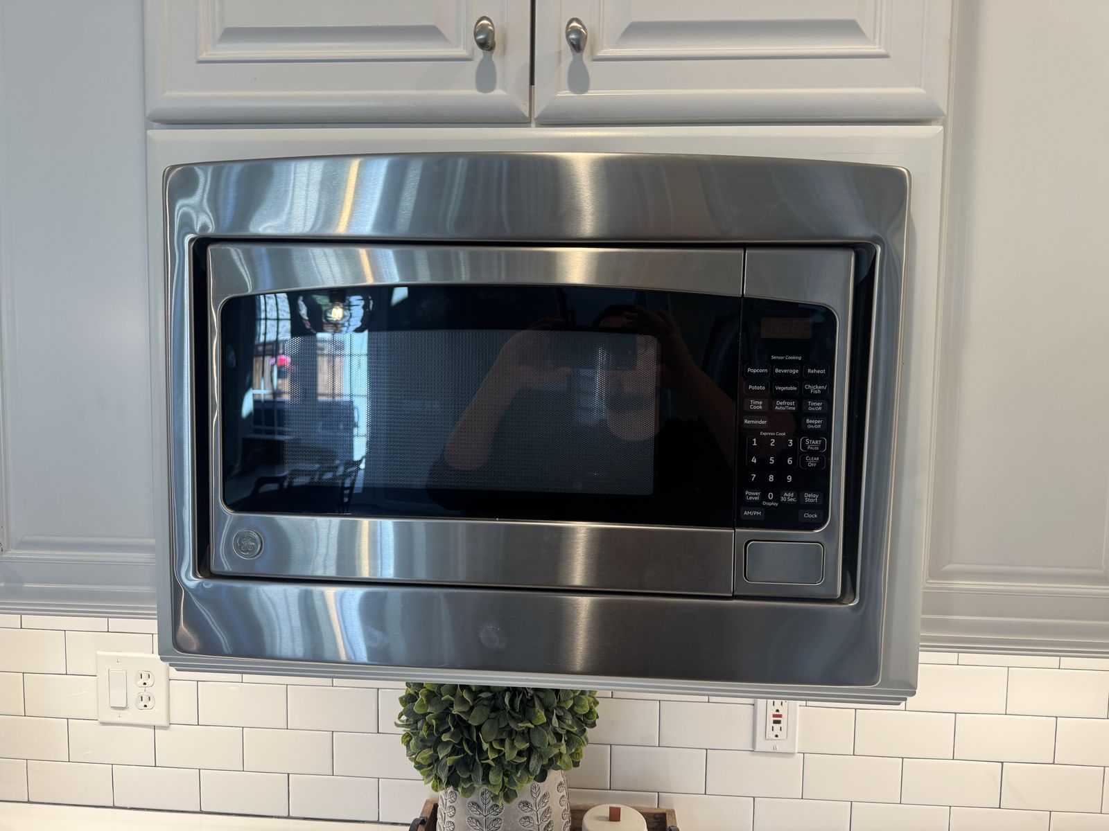 Microwave over stove